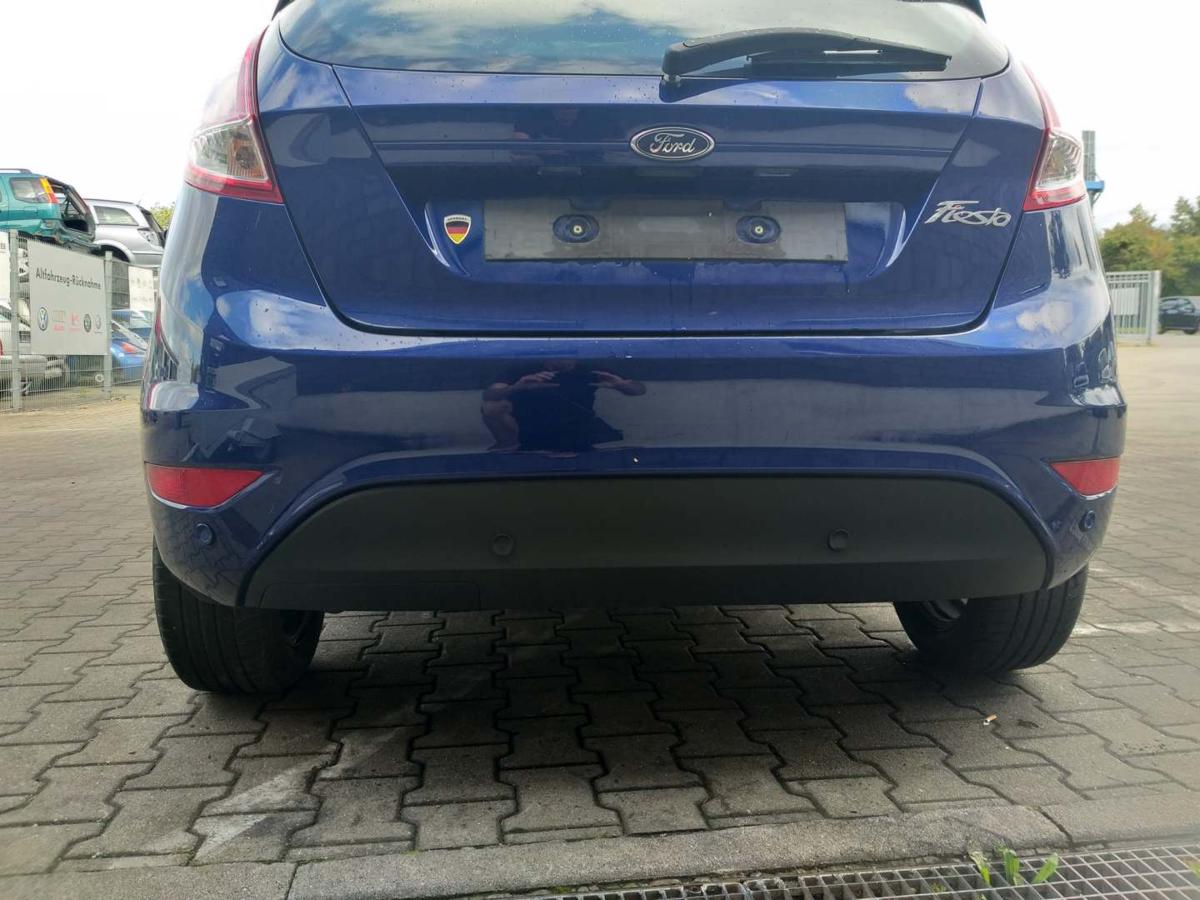 Ford Fiesta original Stoßstange Stossfänger hinten Indic Blau Metallic Bj.2016